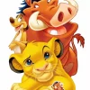 Timon And Pumbaa Cartoon Diamond Painting