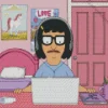 Tina Belcher Bobs Burgers Diamond Painting