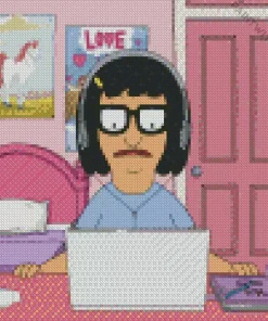 Tina Belcher Bobs Burgers Diamond Painting