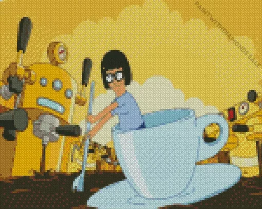 Tina Belcher Diamond Painting