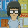 Tina Belcher Character Diamond Painting