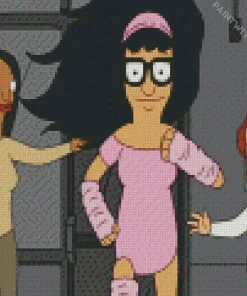 Tina Belcher In Bobs Burgers Diamond Painting