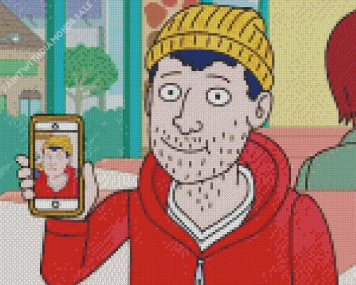 Todd Chavez BoJack Horseman Diamond Painting