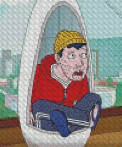 Todd Chavez In BoJack Horseman Diamond Painting