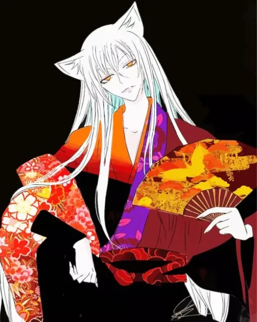 Tomoe Anime Character Diamond Painting