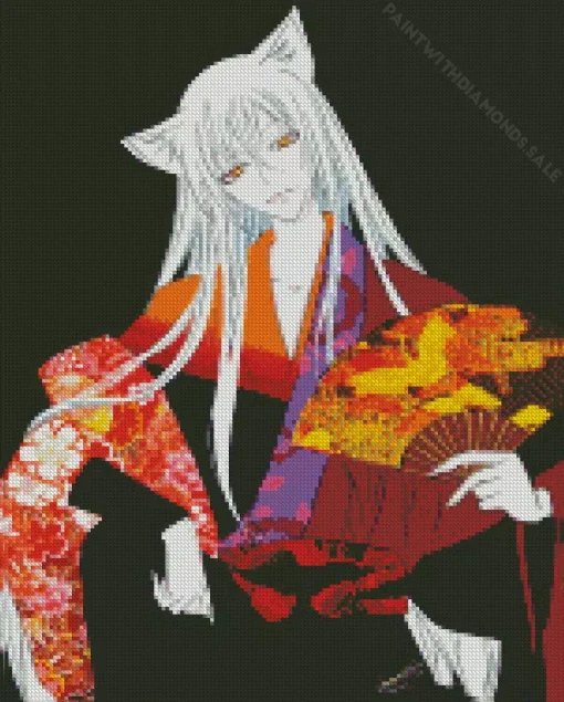 Tomoe Anime Character Diamond Painting