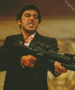 Tony Montana Character Diamond Painting