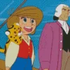 Treasure Island Anime Characters Diamond Painting