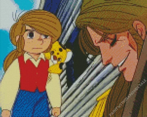 Treasure Island Anime Series Diamond Painting