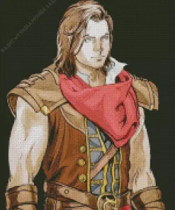 Trevor Belmont Castlevania Diamond Painting