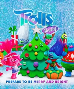 Trolls Holiday Christmas Diamond Painting