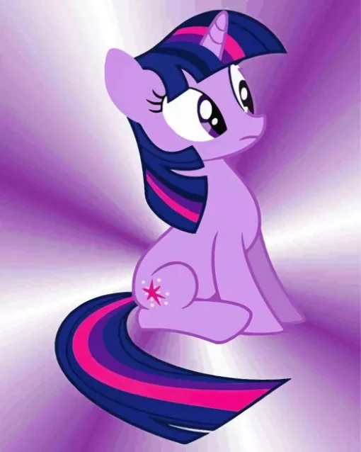 Twilight Sparkle The Little Pony Diamond Painting