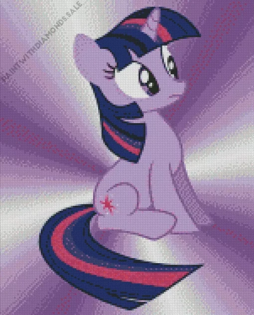 Twilight Sparkle The Little Pony Diamond Painting