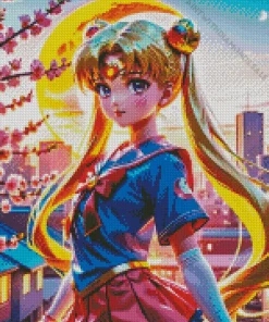 Usagi Tsukino Sailor Moon Character Diamond Dotz