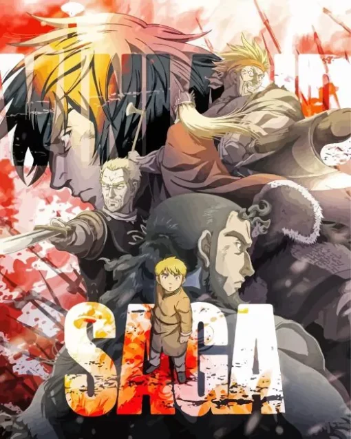 Vinland Saga Anime Diamond Painting