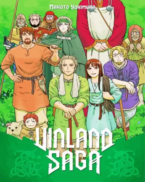 Vinland Saga Characters Diamond Painting