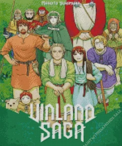 Vinland Saga Characters Diamond Painting