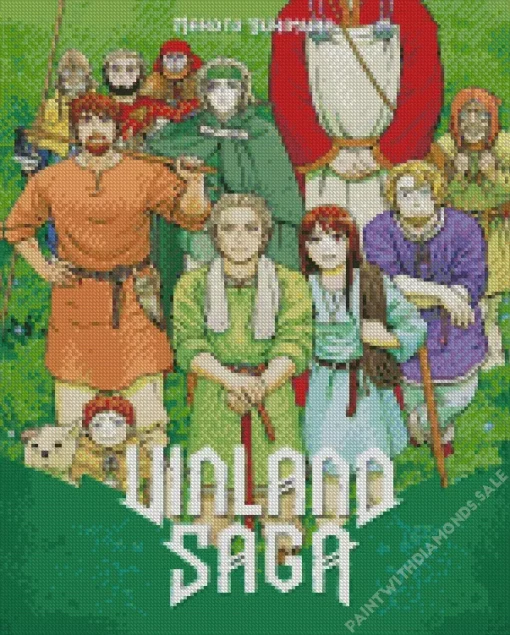 Vinland Saga Characters Diamond Painting