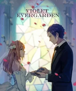 Violet Evergarden Anime Poster Diamond Painting