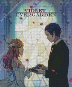 Violet Evergarden Anime Poster Diamond Painting