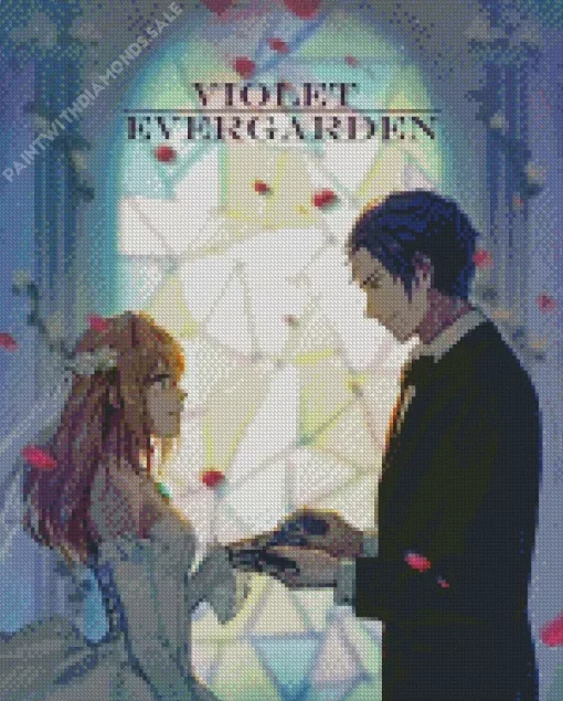 Violet Evergarden Anime Poster Diamond Painting