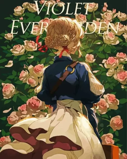 Violet Evergarden Anime Series Diamond Painting