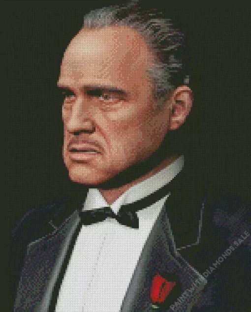 Vito Corleone The Godfather Diamond Painting