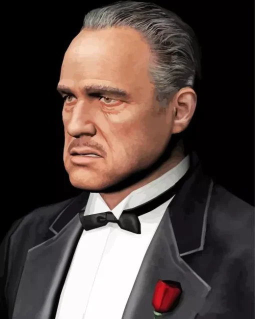 Vito Corleone The Godfather Diamond Painting