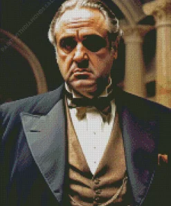 Vito Corleone Character Diamond Painting