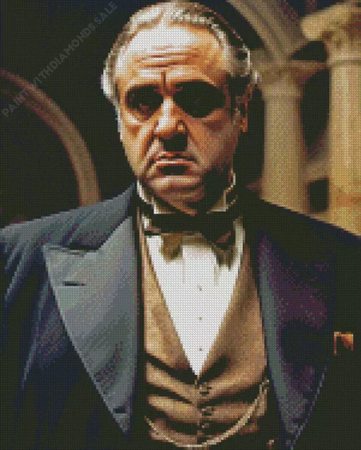 Vito Corleone Character Diamond Painting