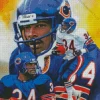 Walter Payton Chicago Bears Diamond Paintings