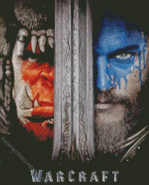 Warcraft Poster Diamond Painting