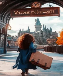 Welcome To Hogwarts School Diamond Paintings