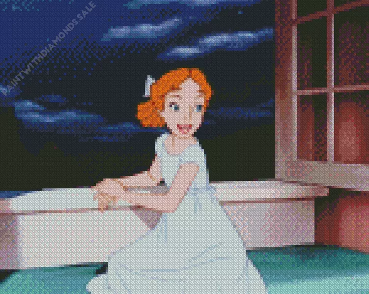 Wendy Darling Peter Pan Diamond Dotz Wendy Darling Peter Pan Diamond Painting