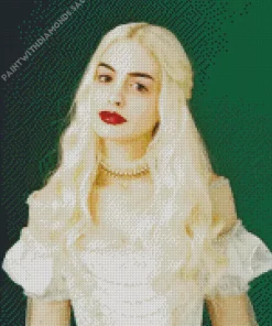 White Queen Diamond Painting