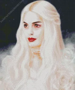 White Queen Art Diamond Painting