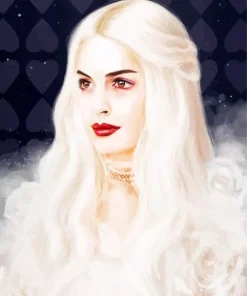 White Queen Art Diamond Painting