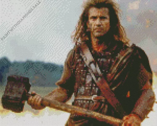 William Wallace In Braveheart Diamond Painting