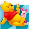 Winnie The Pooh And Piglet Diamond Painting