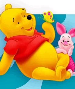 Winnie The Pooh And Piglet Diamond Painting