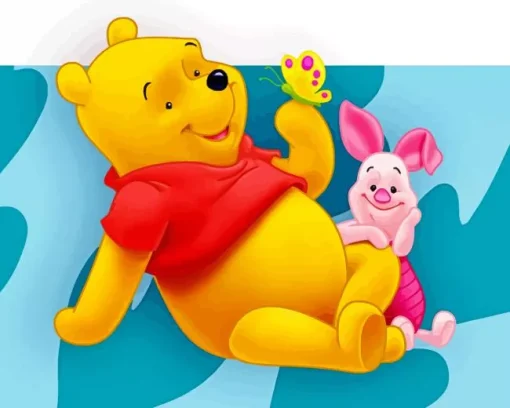 Winnie The Pooh And Piglet Diamond Painting