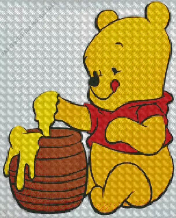 Winnie the Pooh character Diamond Dotz Winnie The Pooh Character Diamond Painting