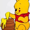 Winnie The Pooh Character Diamond Painting