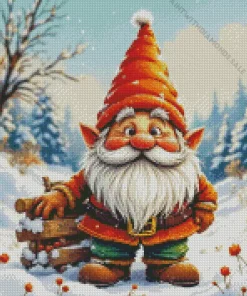 Winter Gnome Diamond Dotz