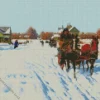 Wisconsin Winter Richard Lorenz Diamond Paintings