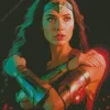 Wonder Woman Marvel Portrait Diamond Painting