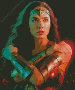 Wonder Woman Marvel Portrait Diamond Painting