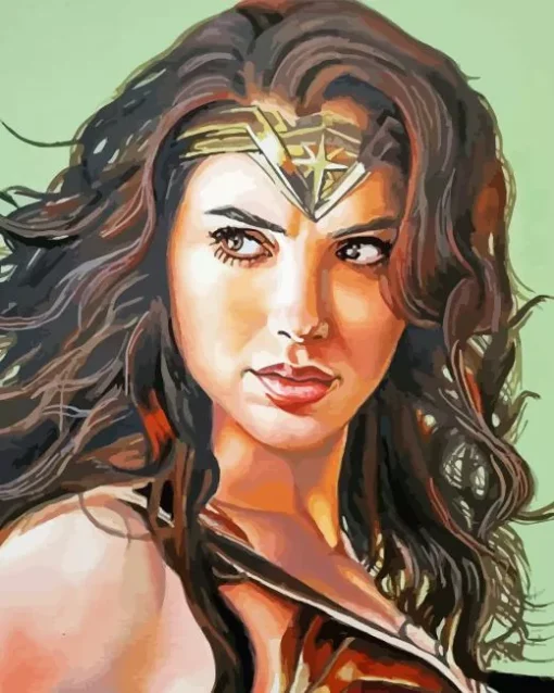 Superhero Wonder Woman Diamond Painting