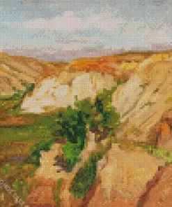 Wyoming Landscape Richard Lorenz Diamond Paintings