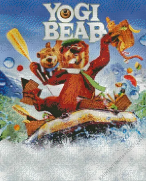 Yogi Bear Diamond Painting